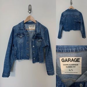 Garage Denim Jean Jacket - Large GUC